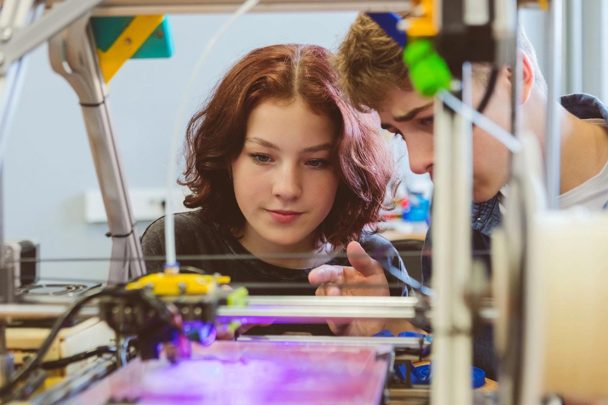 3D printing rapid prototyping sample kit colorful shapes